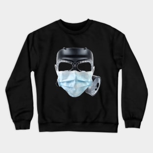 coronavirus meme Crewneck Sweatshirt